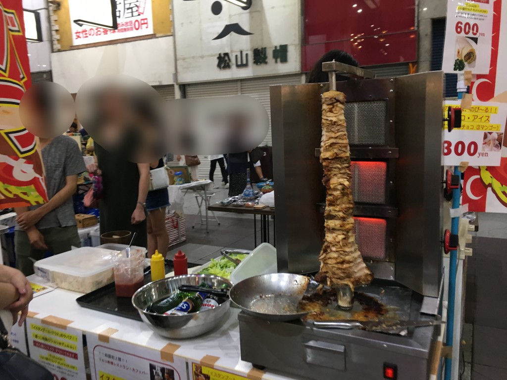 土曜夜市,ケバブ