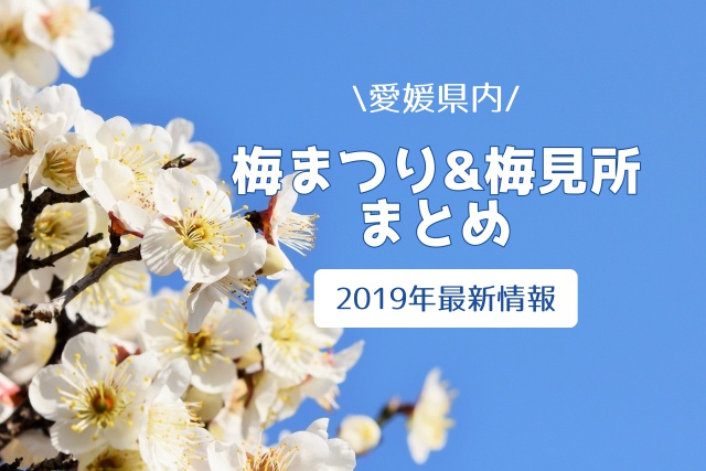 愛媛の梅まつり 梅見所全8箇所総まとめ 開催期間や見所を地元民がご紹介