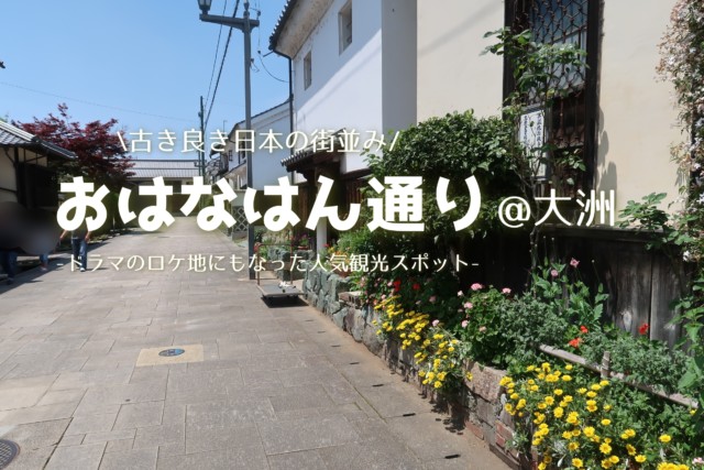 おはなはん通り 大洲 駐車場情報や周辺施設のご紹介